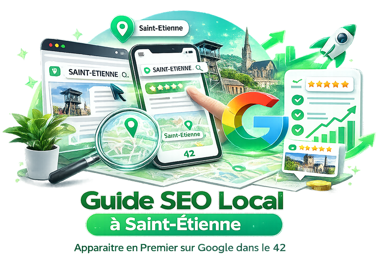 Guide SEO Local à Saint-Étienne — Apparaître en Premier sur Google dans le 42